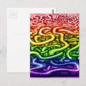 Rainbow Card Postkarte (Vorne/Hinten)