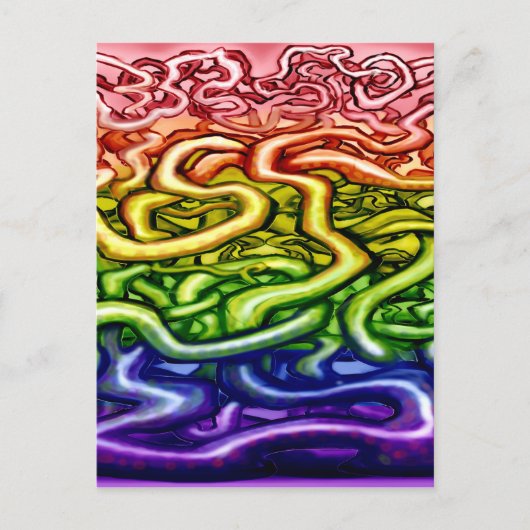 Rainbow Card Postkarte (Vorderseite)