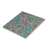 Rainbow 'Carnival' Textured Mosaic Tiles Pattern Fliese (Seite)