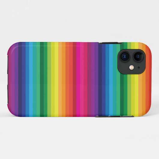 Rainbow Case-Mate iPhone Hülle (Rückseite (Horizontal))