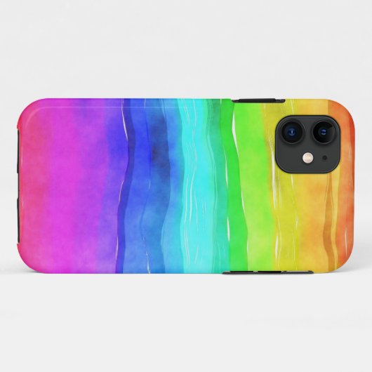 Rainbow Case-Mate iPhone Hülle (Rückseite (Horizontal))