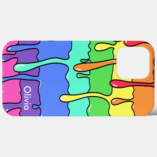 Rainbow Case-Mate iPhone Hülle (Rückseite (Horizontal))
