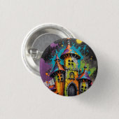 Rainbow Castle Button (Vorne & Hinten)