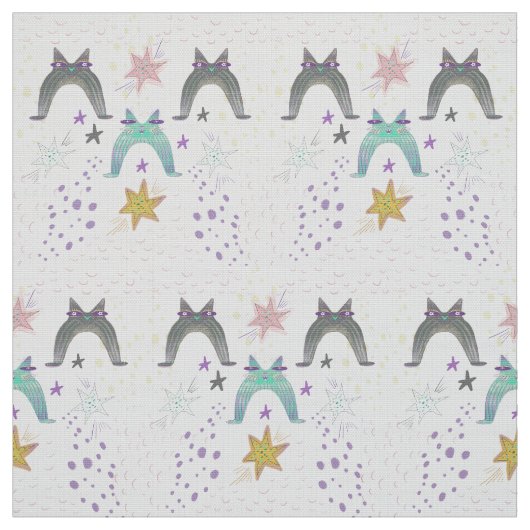 rainbow cat art stoff (Muster)