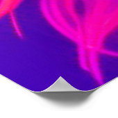 Rainbow Cat Artwork Poster (Ecke)