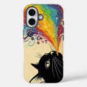 Rainbow cat Case-Mate iPhone hülle (Rückseite)