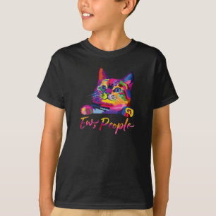 Rainbow Cat Ew T-Shirt