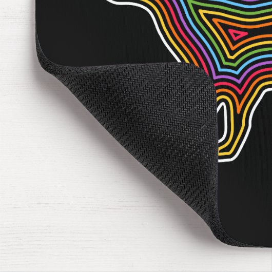 Rainbow Cat Mousepad (Ecke)