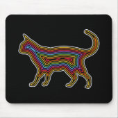 Rainbow Cat Mousepad (Vorne)