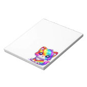Rainbow Cat Notizblock (Rotiert)