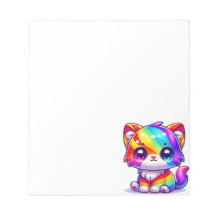 Rainbow Cat Notizblock