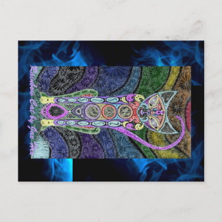 Rainbow Cat Postkarte
