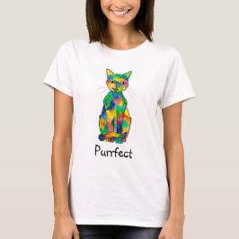 Rainbow Cat Purfect T - Shirt