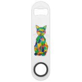 Rainbow Cat Speed Flasche Opener Flaschenöffner (Rückseite)