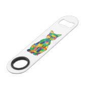 Rainbow Cat Speed Flasche Opener Flaschenöffner (Rückseite Schrägansicht)