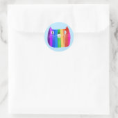 Rainbow Cat Sticker (Tasche)
