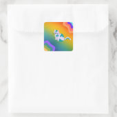 Rainbow Cat Sticker (Tasche)