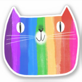 Rainbow Cat Sticker