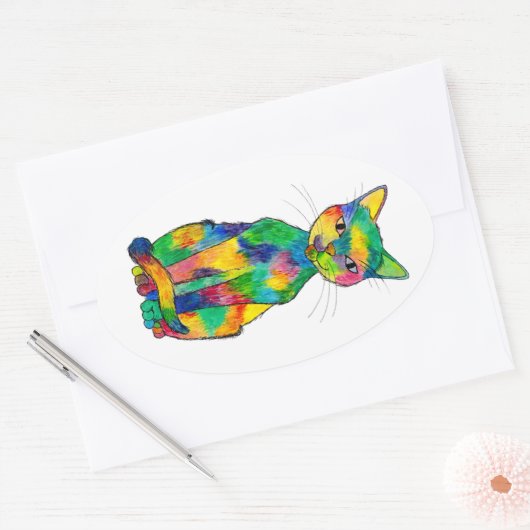 Rainbow Cat Stickers (Umschlag)