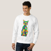Rainbow Cat Sweatshirt (Vorne ganz)