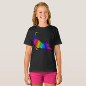 Rainbow Cat T-Shirt (Vorne ganz)