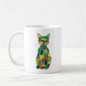 Rainbow Cat Tasse (Links)