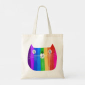Rainbow Cat Tragetasche (Rückseite)