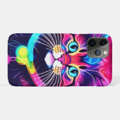 Rainbow Cat Vibes Case-Mate iPhone Hülle (Rückseite (Horizontal))