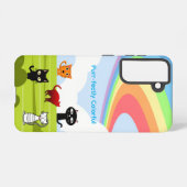 Rainbow & Cats Samsung Galaxy Case Samsung Galaxy Hülle (Rückseite (Horizontal))