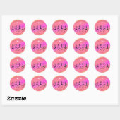 Rainbow Celebration Dance Sticker (Blatt)