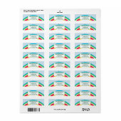 Rainbow Celebration Name Tag (Vorne)