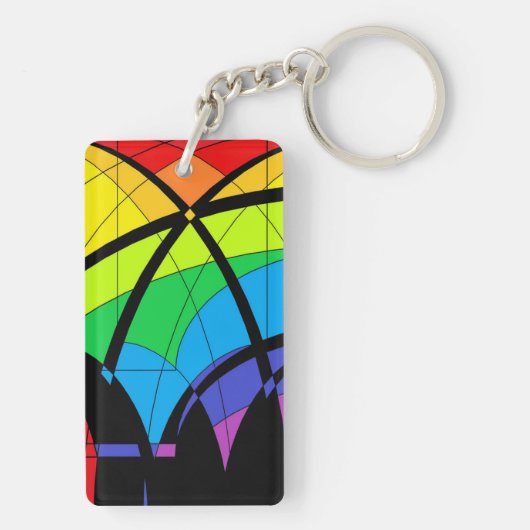 Rainbow Celebrations 2 Schlüsselanhänger (Rückseite)