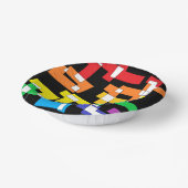 Rainbow Celebrations Pappteller (Gewinkelt)