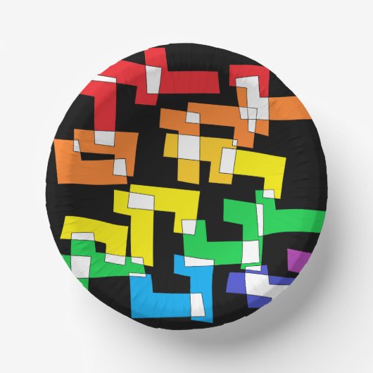 Rainbow Celebrations Pappteller (Vorderseite)