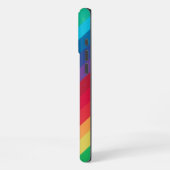 Rainbow Cell Phone Case mit Herzname HAMbWG iPhone Hülle (Linke Seite)