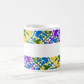 Rainbow Celtic Hounds Kaffeetasse (Mittel)