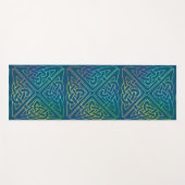 Rainbow Celtic Knot Yoga Mat Yogamatte (Vorderseite (Horizontal))