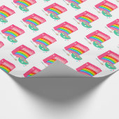 Rainbow Cereal Muster Geschenkpapier (Ecke)