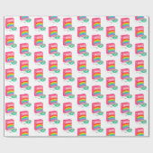 Rainbow Cereal Muster Geschenkpapier (Flach)