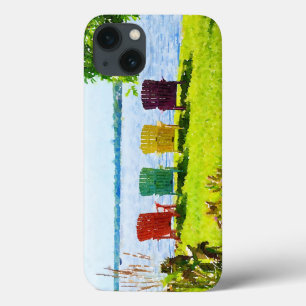 Rainbow Cfarbene Lakeside Adirondack Stühle Case-Mate iPhone Hülle