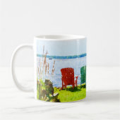 Rainbow Cfarbene Lakeside Adirondack Stühle Kaffeetasse (Links)