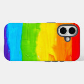 Rainbow Cfarbene Paint Strokes Case-Mate iPhone Hülle (Rückseite (Horizontal))