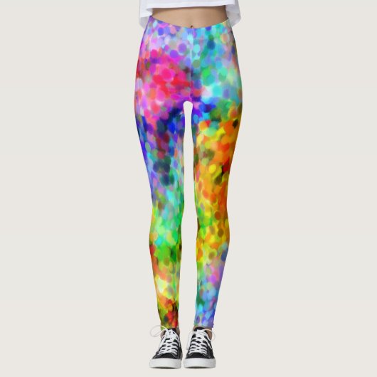 Rainbow Chakra Leggings (Vorderseite)