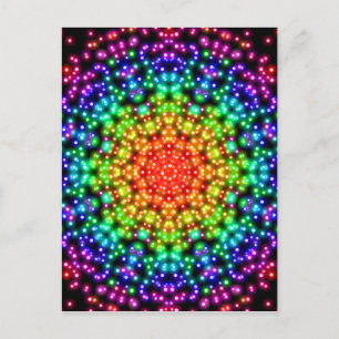 Rainbow Chakra Postkarte