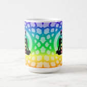 Rainbow Chakra Yoga Classic Tasse - Sacred Geometr (Mittel)