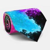 Rainbow Chalk Dust Krawatte (Gerollt)