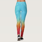 Rainbow Chameleon Leggings (Rückseite)