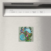 Rainbow Chameleon Magnet (In Situ (Geschirrspüler))
