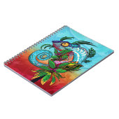 Rainbow Chameleon Notizblock (Linke Seite)
