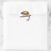 Rainbow Chameleon Stickers (Tasche)